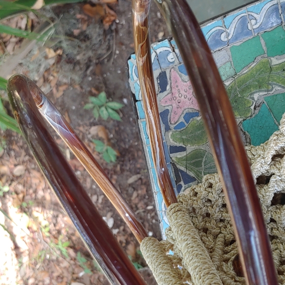 Handmade macramé purse NEW - Picture 3 of 6